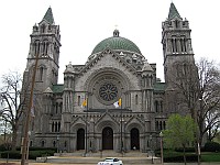USA - St Louis MO - Catholic Cathedral Basilica of St Louis (12 Apr 2009)